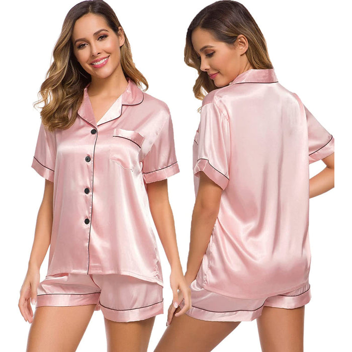 Women Sleepwear Solid Sets Lounge