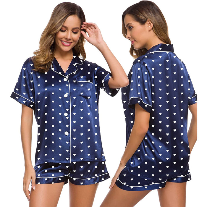 Women Lounge Dotted Sleepwear Sets