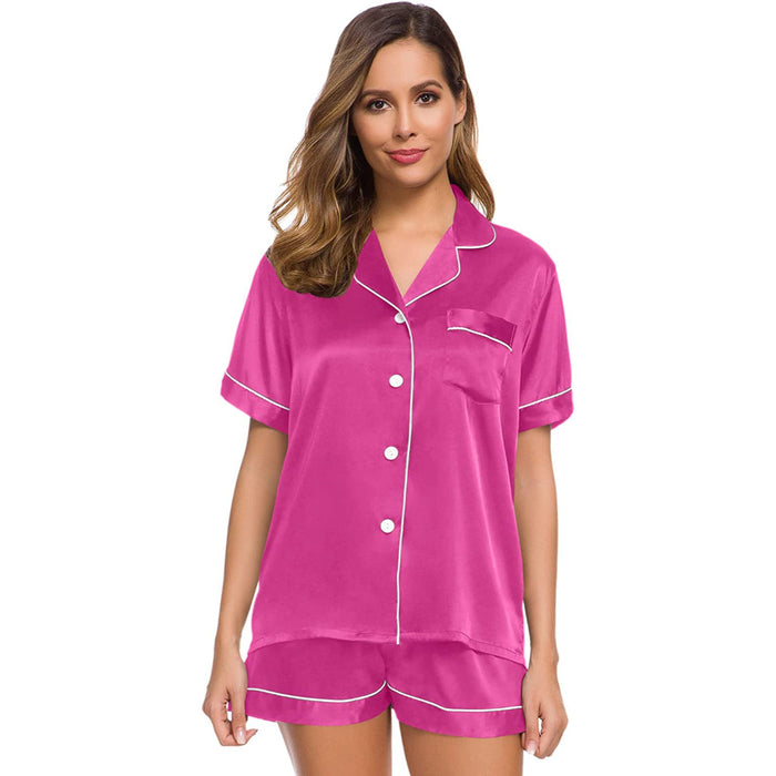 Women Sleepwear Solid Sets Lounge