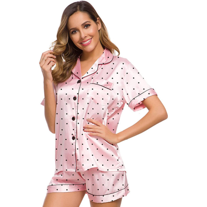 Women Lounge Dotted Sleepwear Sets