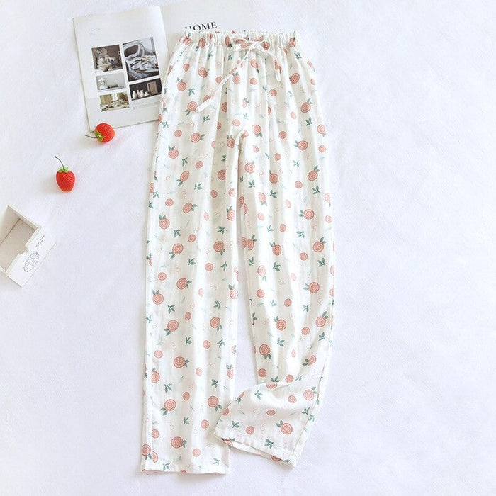 Ladies Cartoon Home Pants