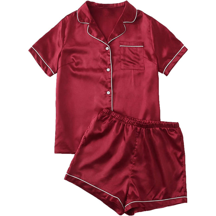 Women's Short Sleeve Pajama Set