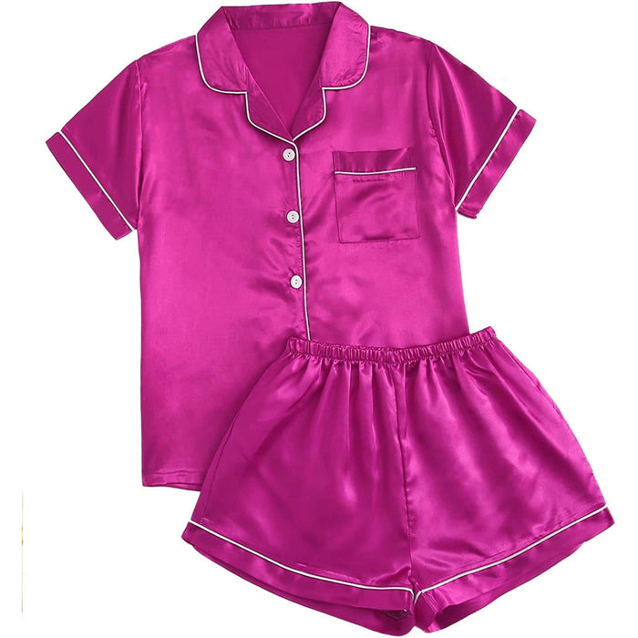 Women's Short Sleeve Pajama Set