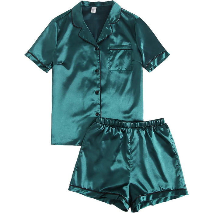 Women's Short Sleeve Pajama Set