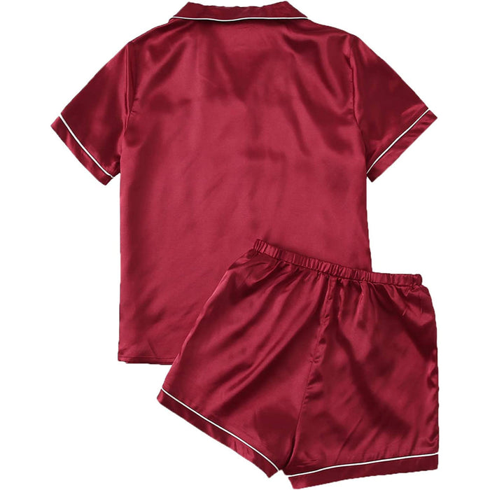 Women's Short Sleeve Pajama Set