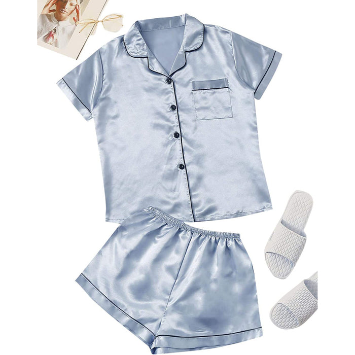 Women's Short Sleeve Pajama Set