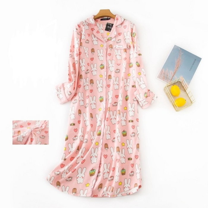 The Pocket Patterned Nightgown