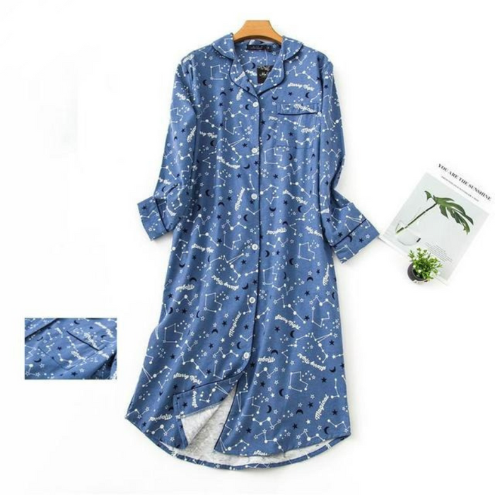 The Pocket Patterned Nightgown