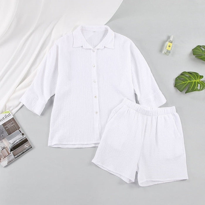 Homewear Suit Cotton Pajamas