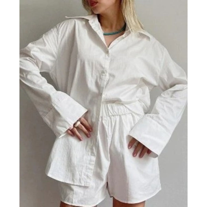 Women's Tops and Shorts Two Piece Set Pajama