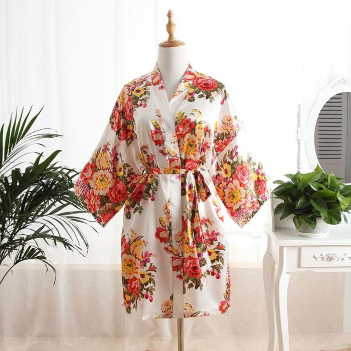 Floral Party Bridesmaid Robes