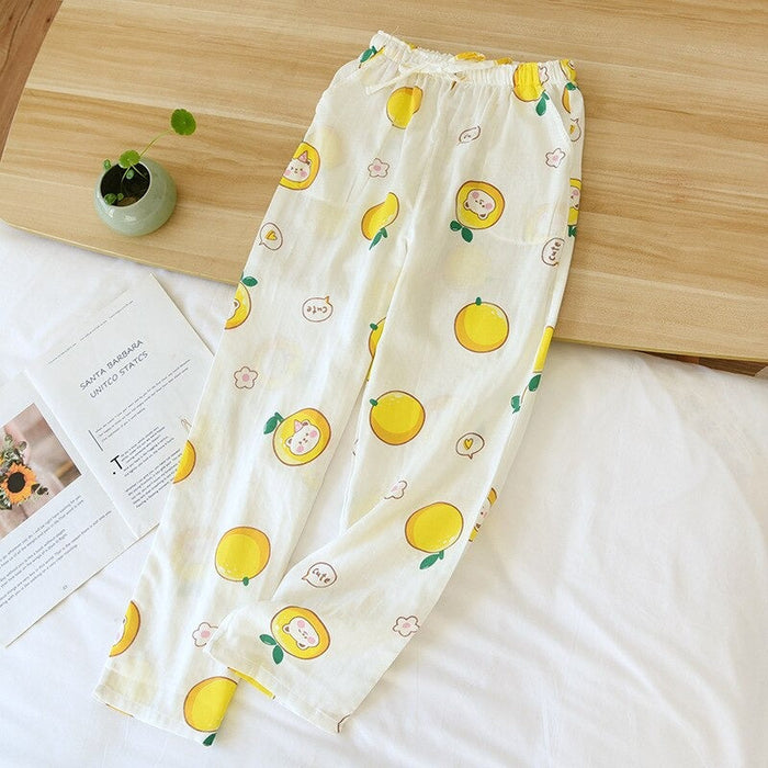 Japanese Style Cartoon Trousers