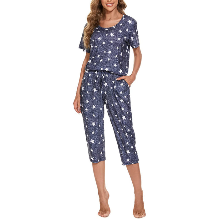 Women's Pajamas Set With Pockets