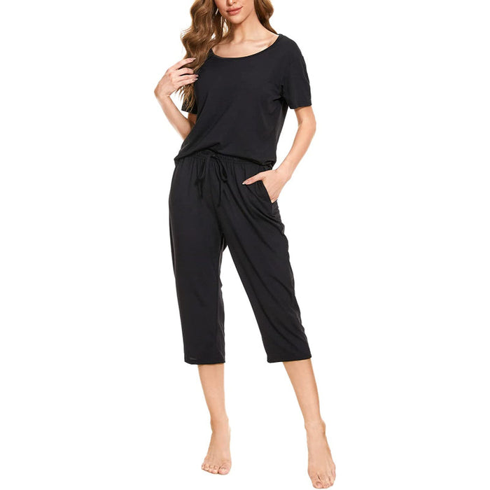 Women's Pajamas Set With Pockets