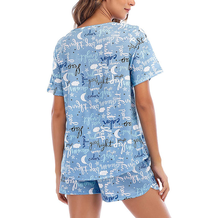 Short Sleeve Sleepwear Set