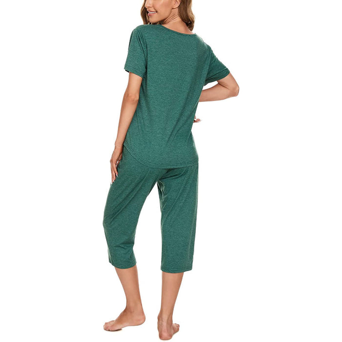 Women's Pajamas Set With Pockets