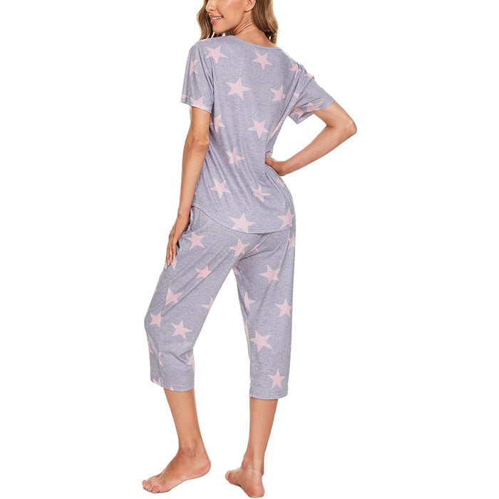 Women's Pajamas Set With Pockets