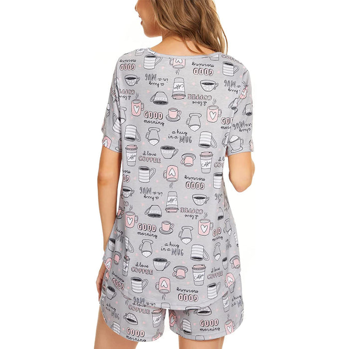 Short Sleeve Sleepwear Set