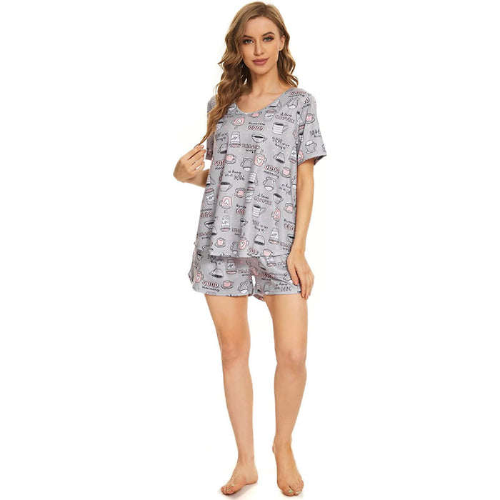 Short Sleeve Sleepwear Set