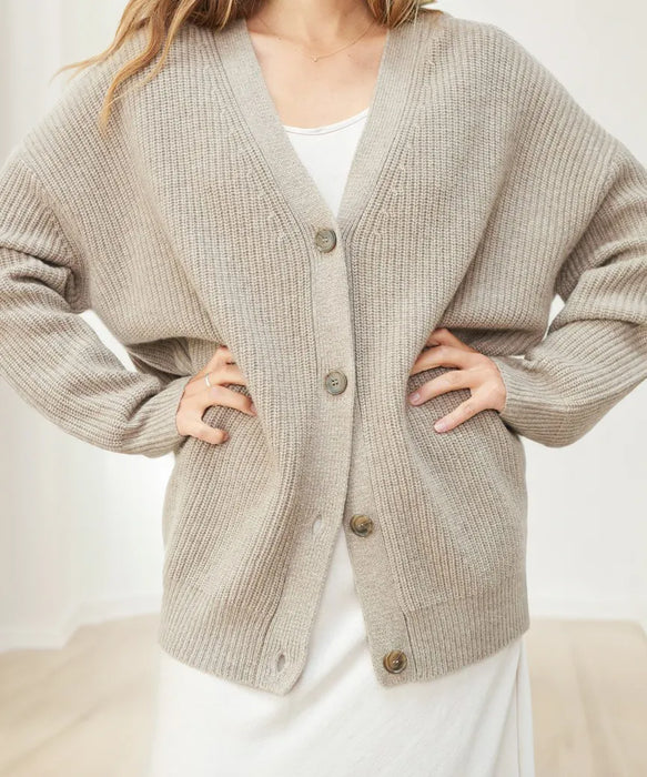 Woolen Cozy Cocoon Cardigan