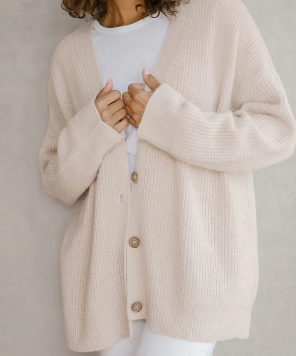 Woolen Cozy Cocoon Cardigan