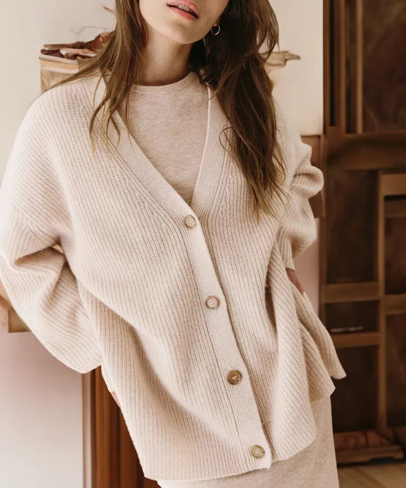 Woolen Cozy Cocoon Cardigan