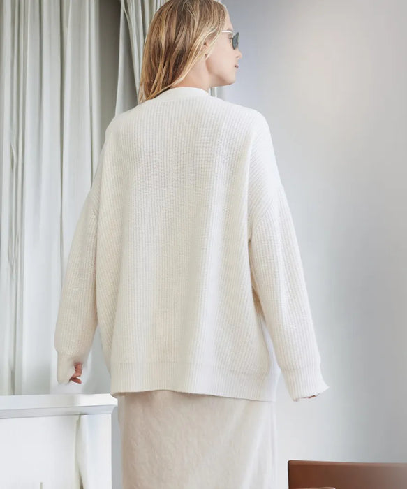 Woolen Cozy Cocoon Cardigan