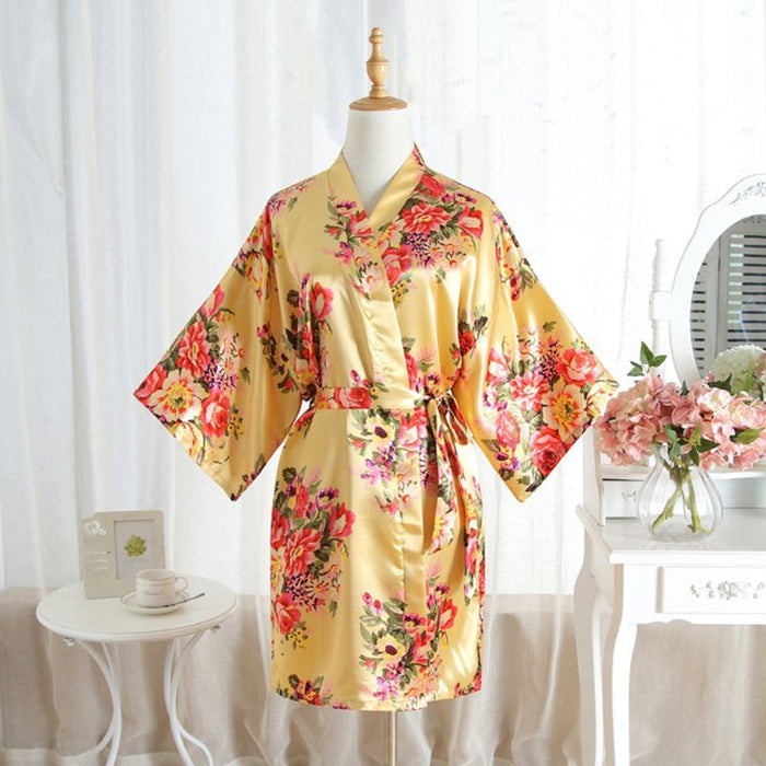 Floral Party Bridesmaid Robes