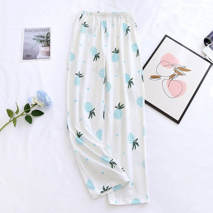 Floral Home Pants -M104