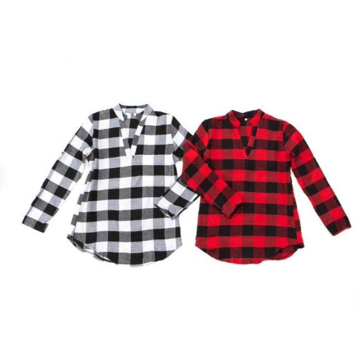 Plaid Women's Party Shirts