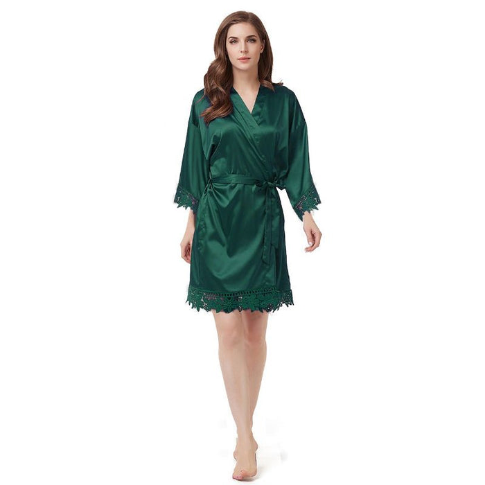 Personalized Robe Silky Bridesmaid For Women