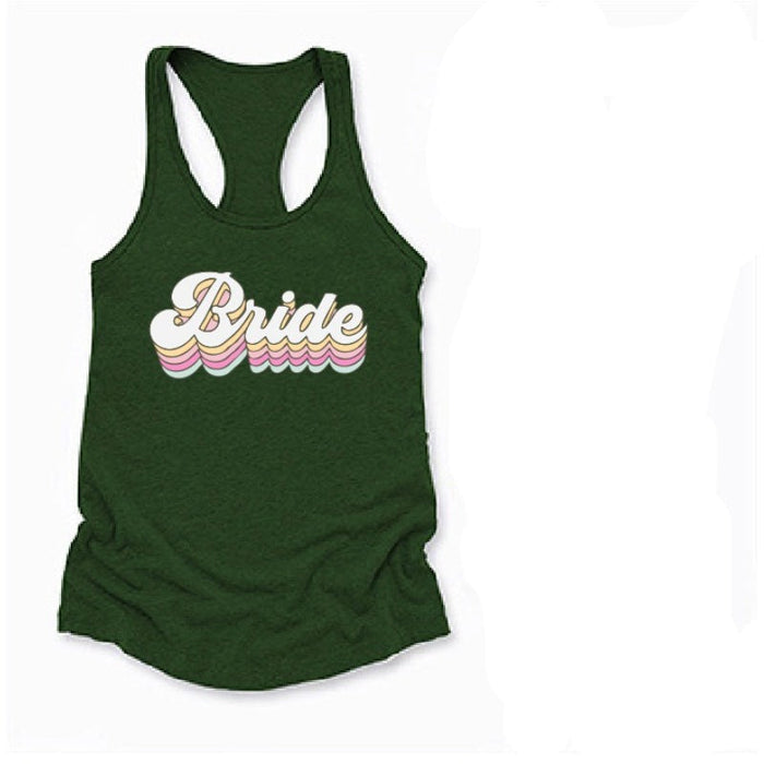 Party Tank Tops Bride And Babe