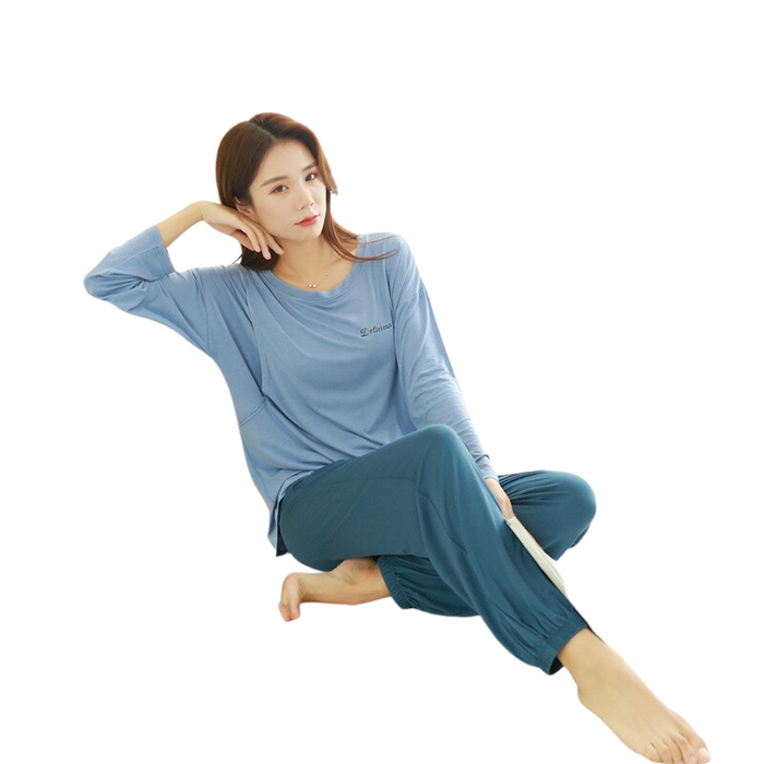 Maternity Breathable Home Wear Pajama Set