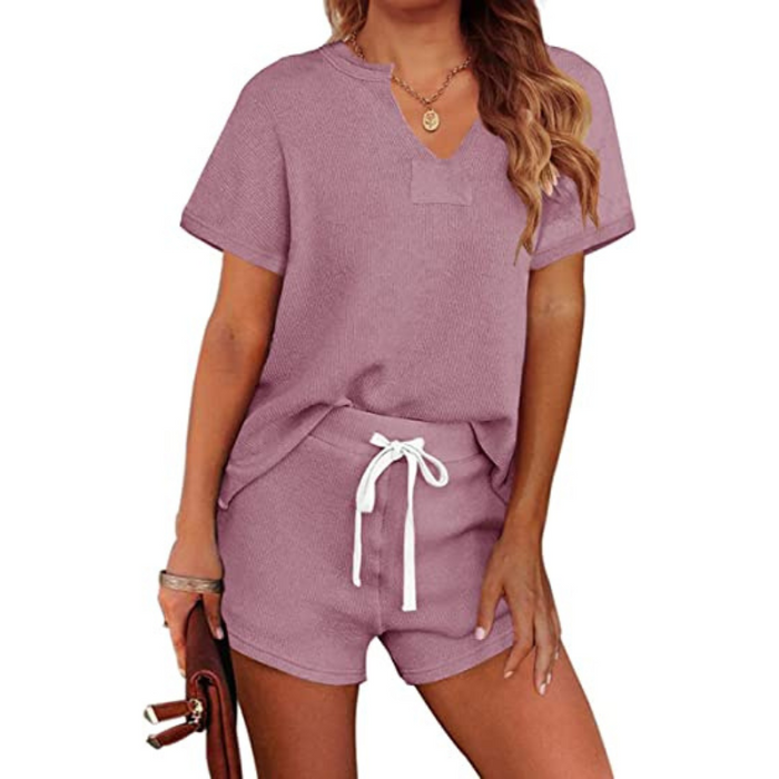 Women's Short Sleeve Pajama Set