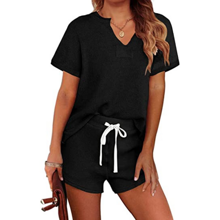 Women's Short Sleeve Pajama Set