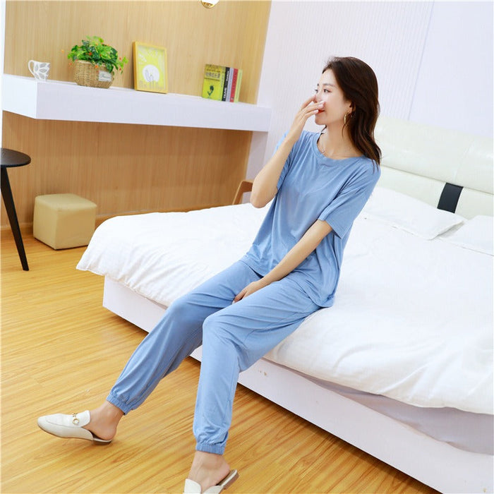 Casual Modal Pajamas Set