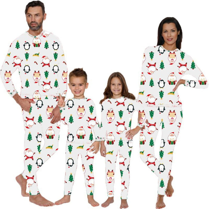 The White Xmas Family Matching Pajama Set