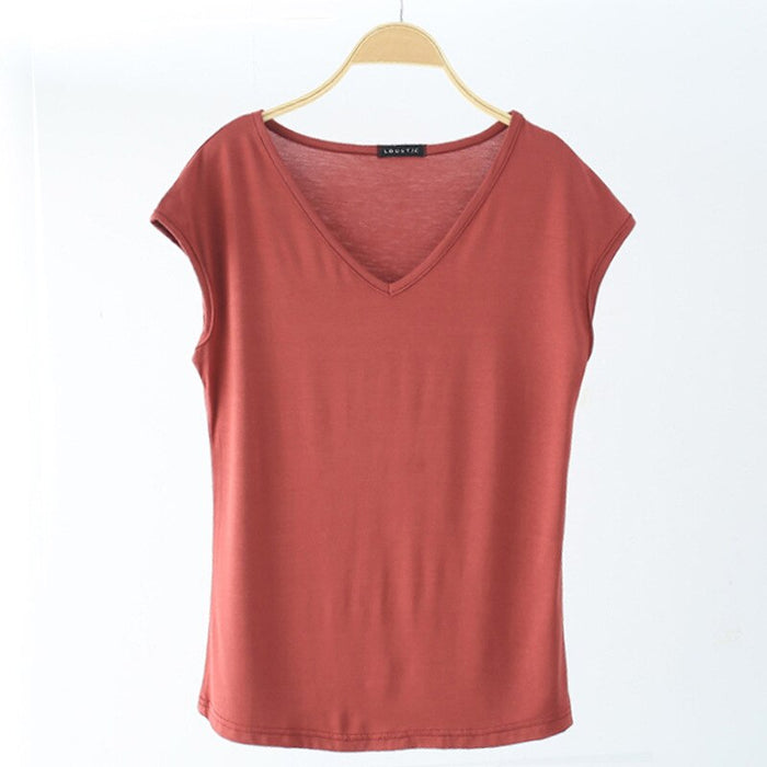 Women's Sleeveless Pajamas T-Shirt