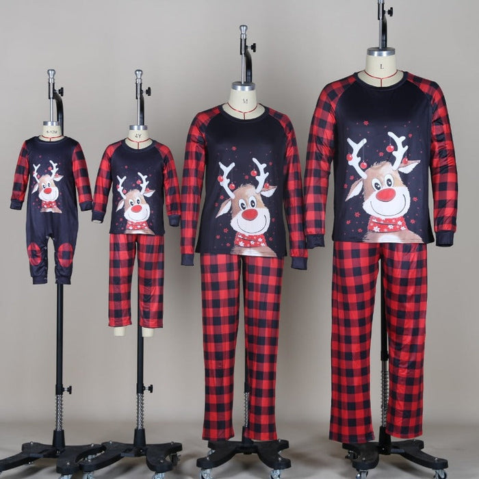 The Deer Xmas Family Matching Pajama Set