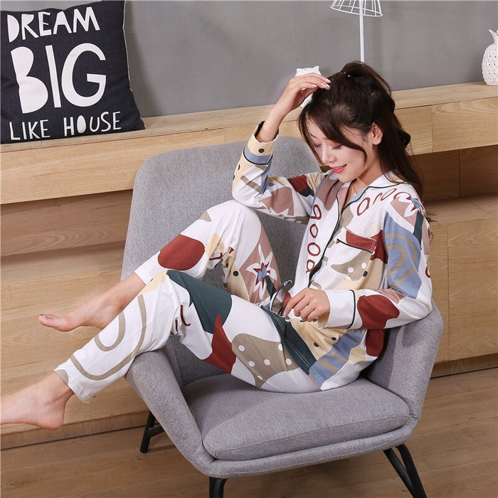 Korean Styled Pajamas Suit Set