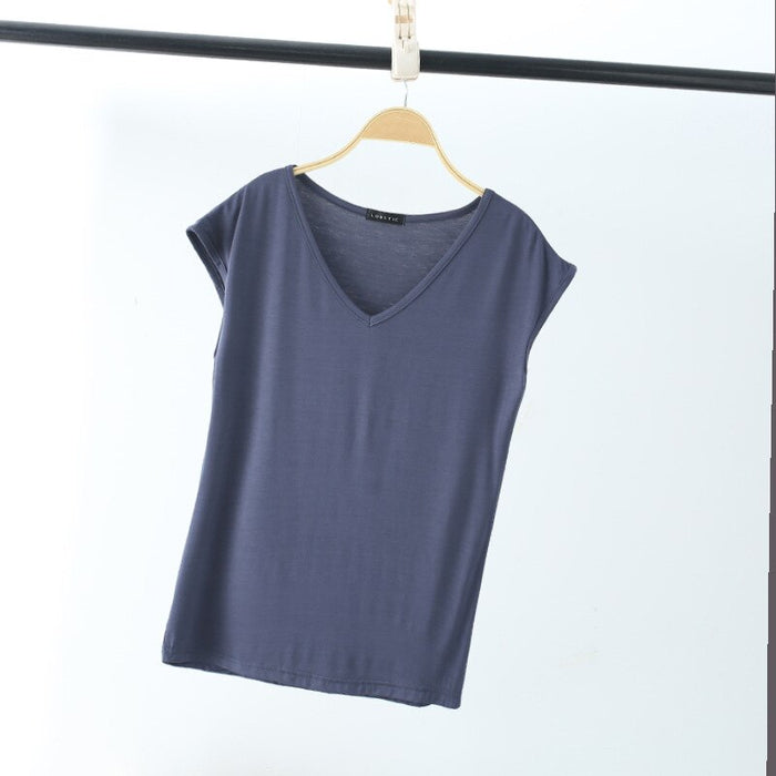 Women's Sleeveless Pajamas T-Shirt