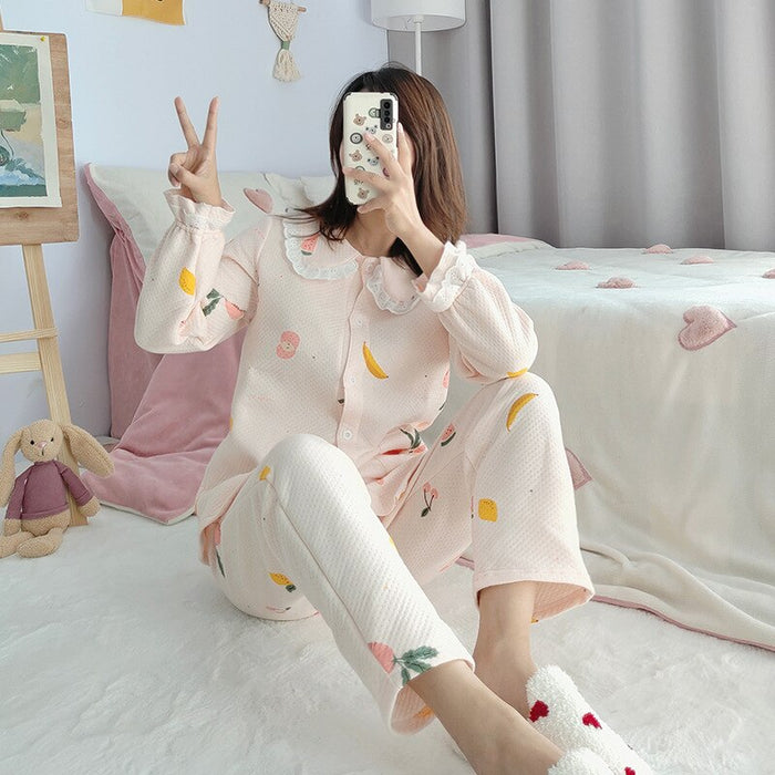 Fruits Cotton Pajama Suit