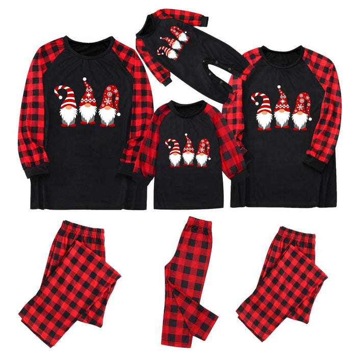 The Santa Ho Ho Trio Family Pajama Set