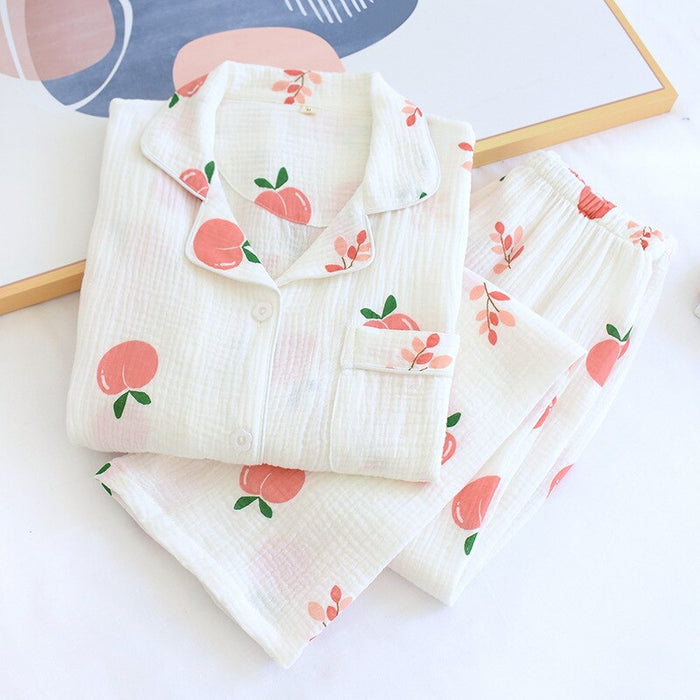 Fresh And Simple Pajamas Suit Set