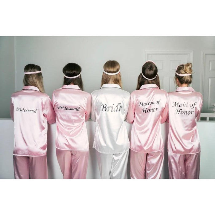 Personalized Bride Full Sleeve Pajamas