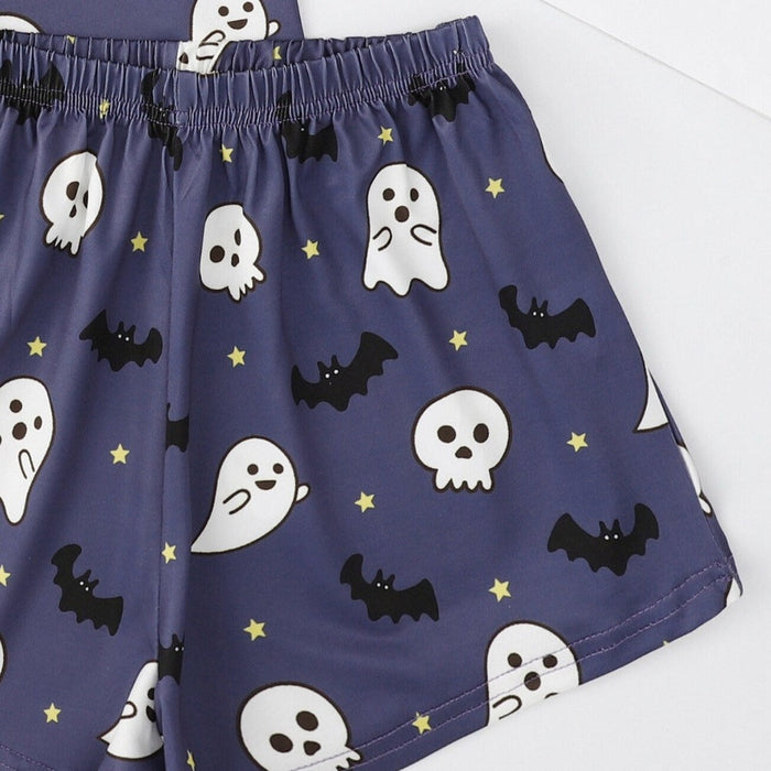 The Bat Ghosts Short Pajama Set