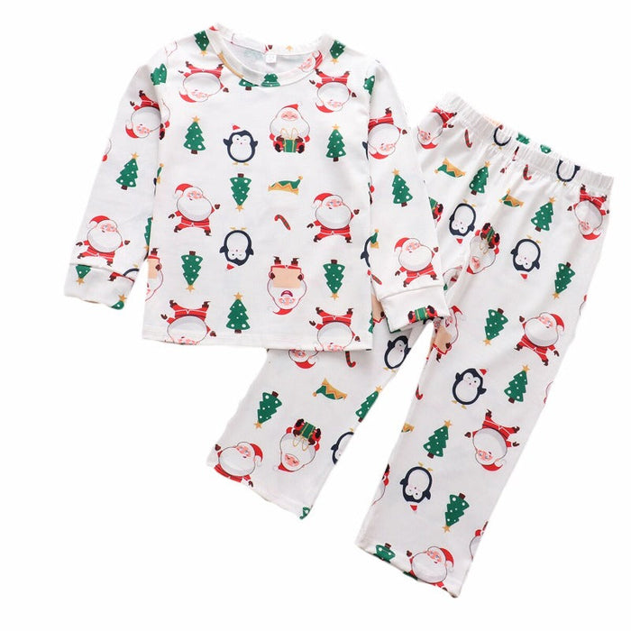 The Xmas Penguin Romper Family Pajama Set