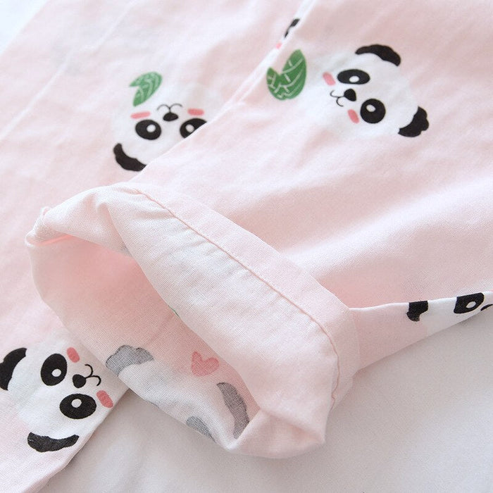 Pure Cotton Ladies Two-Piece Pajamas