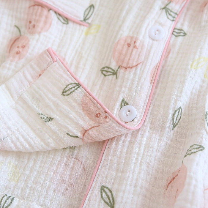 Two-Piece Chest Padded Pajama Suit