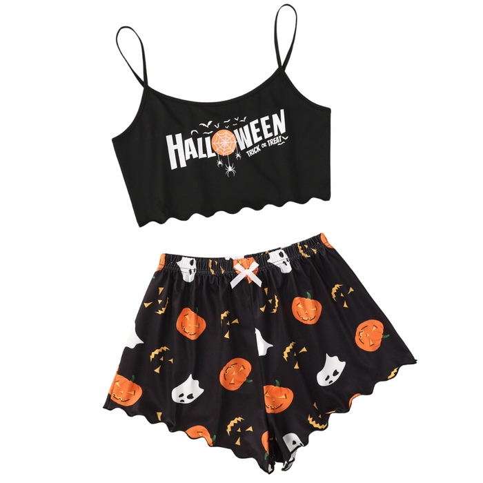 The Spider Treat Short Pajama Set